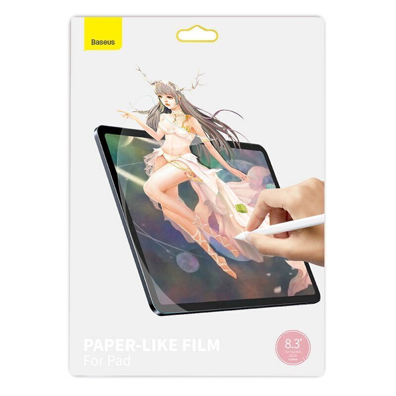 Baseus 0.15mm Paper-like film For 2021 iPad mini (8,3 inch) Transparent цена и информация | Ekraani kaitsekiled | kaup24.ee