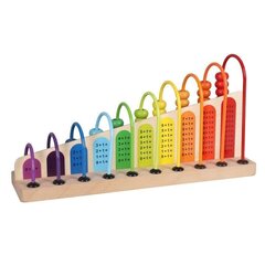 Развивающая деревянная игрушка Числа Phoohi цена и информация | Развивающие игрушки | kaup24.ee