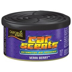 Auto õhuvärskendaja California Scents Verri Berry hind ja info | California Scents Autokaubad | kaup24.ee