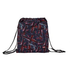 Сумка-рюкзак на шнурках BlackFit8 Flags цена и информация | Школьные рюкзаки, спортивные сумки | kaup24.ee