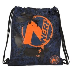 Сумка-рюкзак на шнурках Nerf, тёмно-синий цена и информация | Школьные рюкзаки, спортивные сумки | kaup24.ee