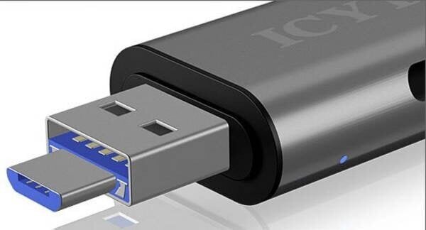Icy box IB-CR200-C SD цена и информация | USB jagajad, adapterid | kaup24.ee