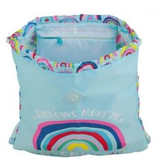 Сумка-рюкзак на шнурках Glow Lab Rainbow цена и информация | Школьные рюкзаки, спортивные сумки | kaup24.ee