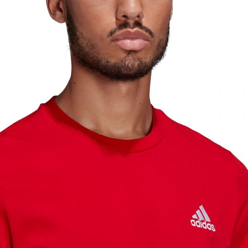 Adidas T-Särgid M Sl T Red GK9642 цена и информация | Meeste T-särgid | kaup24.ee