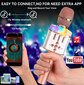Juhtmeta Bluetooth-karaokemikrofon Q136 Valgusefektidega hind ja info | Mikrofonid | kaup24.ee