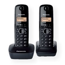 Panasonic KX-TG1612FXH, черный цена и информация | Стационарные телефоны | kaup24.ee