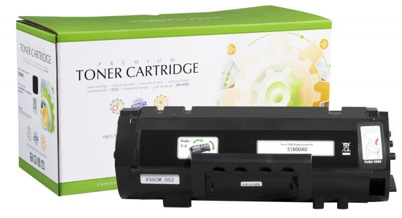 Mitteoriginaalne kassett Static Control Lexmark MX317 / MS317 (51B2000), must hind ja info | Laserprinteri toonerid | kaup24.ee