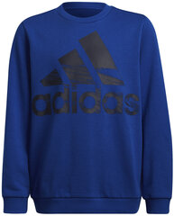 Adidas Džemprid Logo Sweat Blue HF1824 HF1824/152 hind ja info | Poiste kampsunid, vestid ja jakid | kaup24.ee