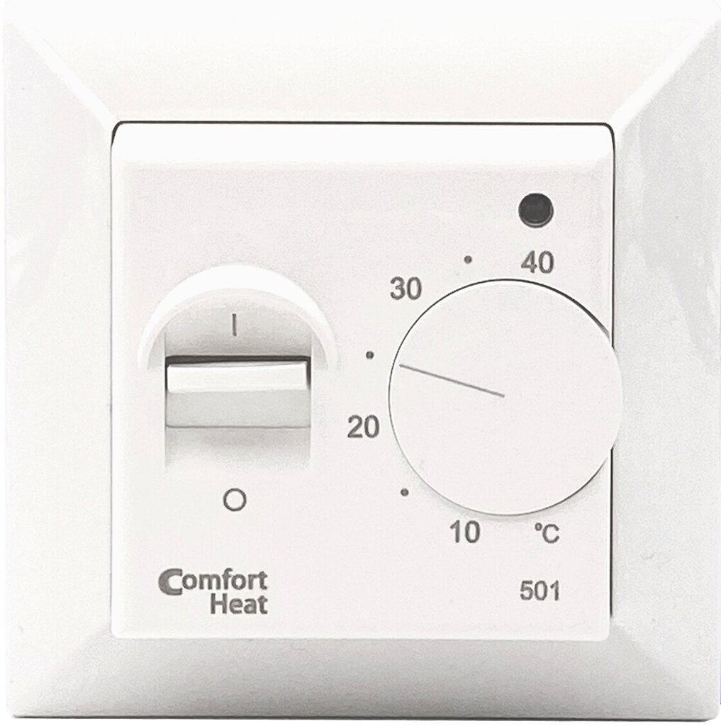 Comfort 501 peidetud termostaat koos põranda temperatuurianduriga 14A; 3200W; 230V цена и информация | Põrandaküte | kaup24.ee