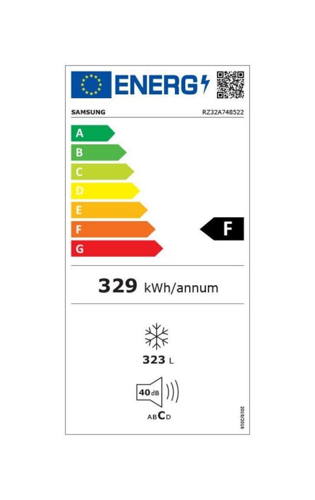 Samsung RZ32A748522 hind ja info | Sügavkülmikud ja külmakirstud | kaup24.ee