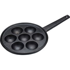 Pannkoogipann malm 20,5cm, auk 7x5cm Taani Ebleskiver KitchenCraft цена и информация | Cковородки | kaup24.ee