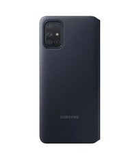 EF-EA715PBE Samsung S-View Case for Galaxy A71 Black hind ja info | Telefoni kaaned, ümbrised | kaup24.ee