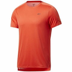 Lühikeste varrukatega T-särk, meeste Reebok Workout Ready Tech Oranž hind ja info | Meeste spordiriided | kaup24.ee