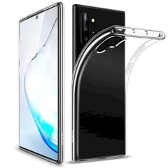 Telefoni ümbris silikoonist Fusion Ultra Back 1 mm sobib Samsung N975 Galaxy Note 10+ Plus, läbipaistev hind ja info | Telefoni kaaned, ümbrised | kaup24.ee