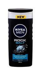 Nivea Men Rock Salt гель для душа для мужчин 250 мл цена и информация | Масла, гели для душа | kaup24.ee