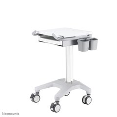 NEWSTAR MOBILE LAPTOP CART, INCL. KEYBOARD & MOUSE DRAWER 10-22 CRÈME цена и информация | Компьютерные, письменные столы | kaup24.ee