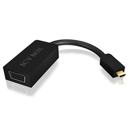 Icy Box AC503 HDMI (Micro D-Type) to VGA adapter цена и информация | USB jagajad, adapterid | kaup24.ee
