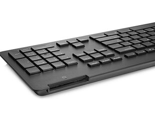 Juhtmega klaviatuur Hewlett Packard Business Slim Smartcard hind ja info | Klaviatuurid | kaup24.ee
