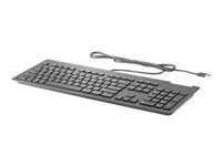 Juhtmega klaviatuur Hewlett Packard Business Slim Smartcard hind ja info | Klaviatuurid | kaup24.ee