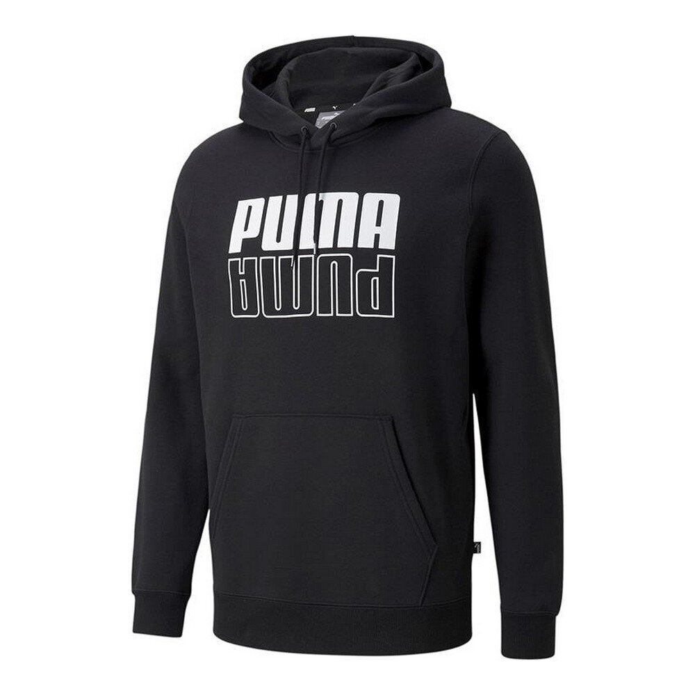 Dressipluus ilma kapuutsita, meeste Puma Power Logo Must S6421393 цена и информация | Meeste spordiriided | kaup24.ee