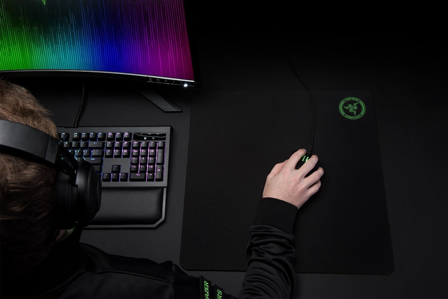 Hiirepadi Razer Gigantus Elite, must цена и информация | Hiired | kaup24.ee