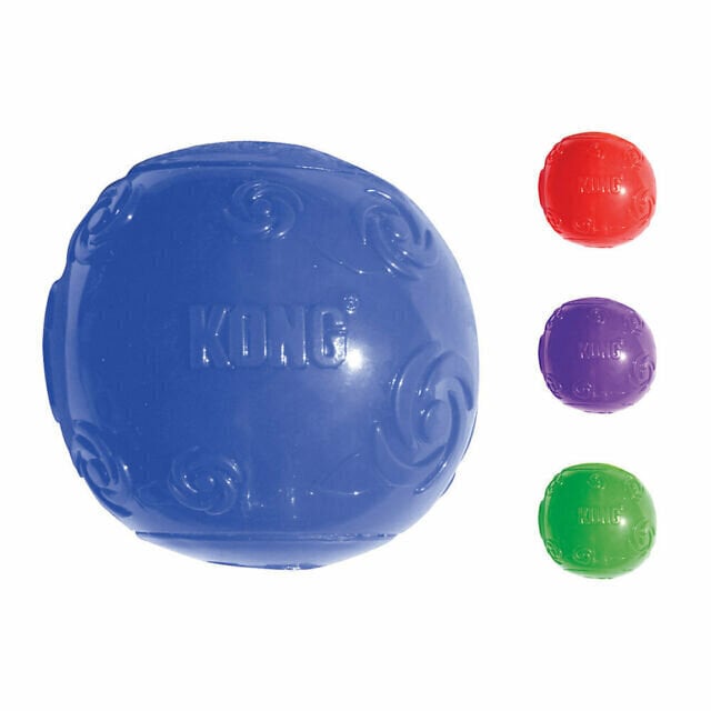Kong pall koertele Squeezz Ball, M, 6 cm hind ja info | Mänguasjad koertele | kaup24.ee