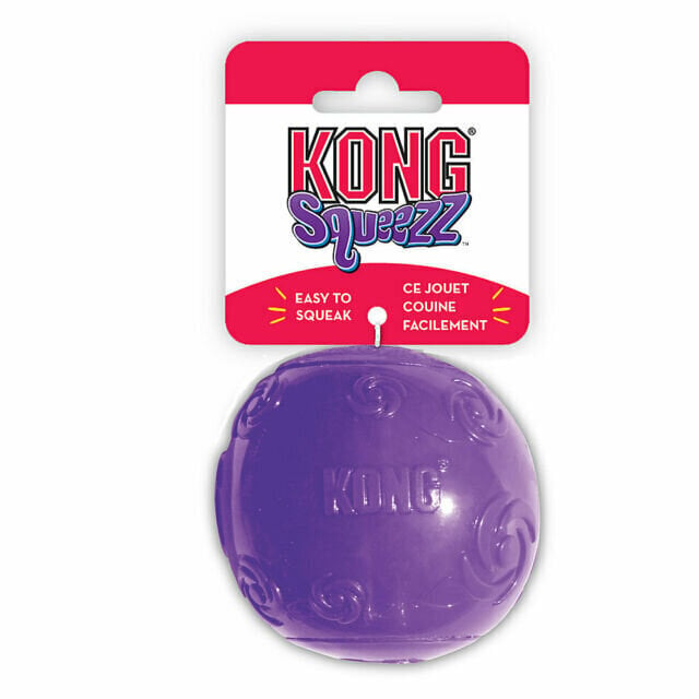 Kong pall koertele Squeezz Ball, M, 6 cm hind ja info | Mänguasjad koertele | kaup24.ee