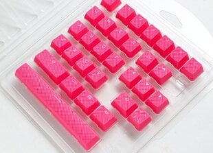 Ducky Rubber Keycap Set | 31vnt, Cosmic Pink цена и информация | Клавиатуры | kaup24.ee