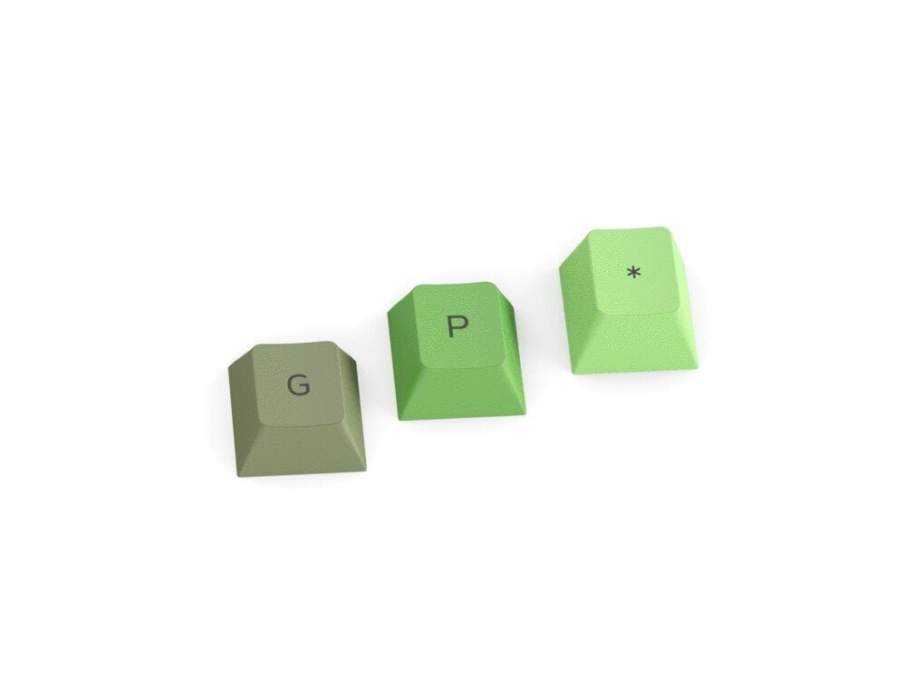 Glorious PC Gaming Race GPBT Keycaps Olive 114 vnt. hind ja info | Klaviatuurid | kaup24.ee