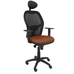 Офисный стул с подголовником Jorquera Piqueras y Crespo ALI363C, коричневый цена и информация | Офисные кресла | kaup24.ee