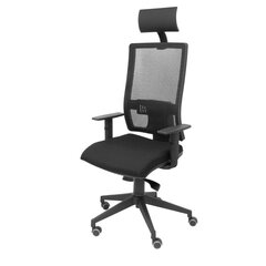 Офисное кресло с подголовником Horna bali Piqueras y Crespo BALI840, черное цена и информация | Офисные кресла | kaup24.ee