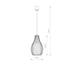 Nowodvorski Lighting rippvalgusti Camilla 4610 цена и информация | Люстры | kaup24.ee