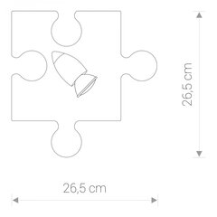 Nowodvorski Lighting seinavalgusti Puzzle 6383 hind ja info | Seinavalgustid | kaup24.ee