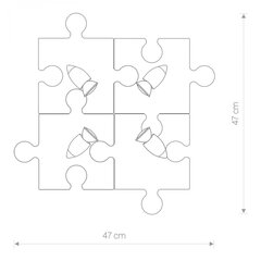 Nowodvorski Lighting настенный светильник Puzzle 6384 цена и информация | Настенные светильники | kaup24.ee