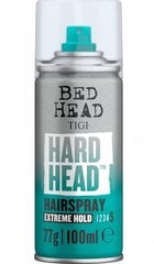 Лак для волос сильной фиксации Tigi Bed Head Hard Head Hairspray 100 мл цена и информация | Средства для укладки волос | kaup24.ee