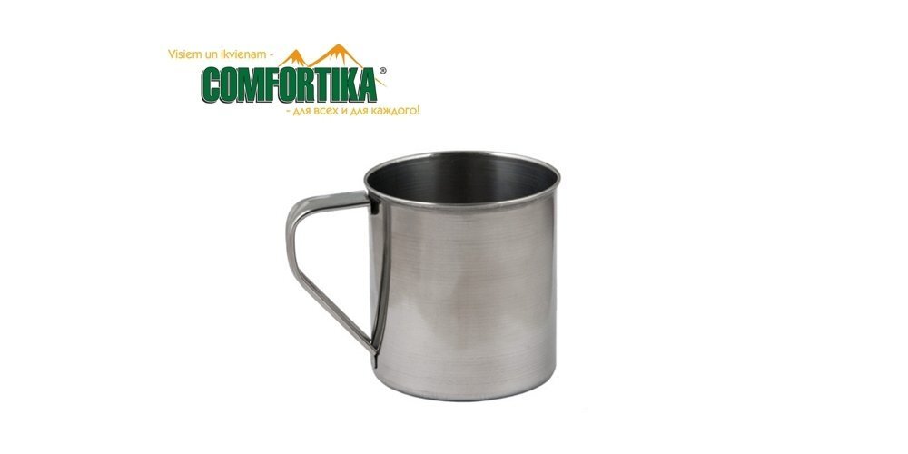 Kruus Comfortika 10 cm, 0.65 L цена и информация | Matkapotid, matkanõud | kaup24.ee