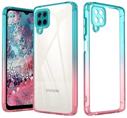 ColorFul Hard Case For Samsung Galaxy A12, sinine/ roosa hind ja info | Telefoni kaaned, ümbrised | kaup24.ee