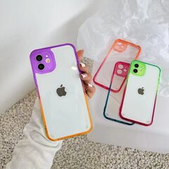 Чехол ColorFul Hard Case For iPhone 11, фиолетовый/оранжевый цена и информация | Чехлы для телефонов | kaup24.ee