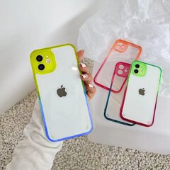 Чехол ColorFul Hard Case For iPhone 12, желтый/синий цена и информация | Чехлы для телефонов | kaup24.ee