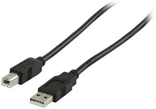 Printerikaabel Valueline VLCB60100B20 USB 2.0 / A-B, 2 m hind ja info | Kaablid ja juhtmed | kaup24.ee
