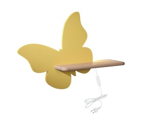 Candellux seinavalgusti koos riiuliga Butterfly Kids цена и информация | Настенные светильники | kaup24.ee