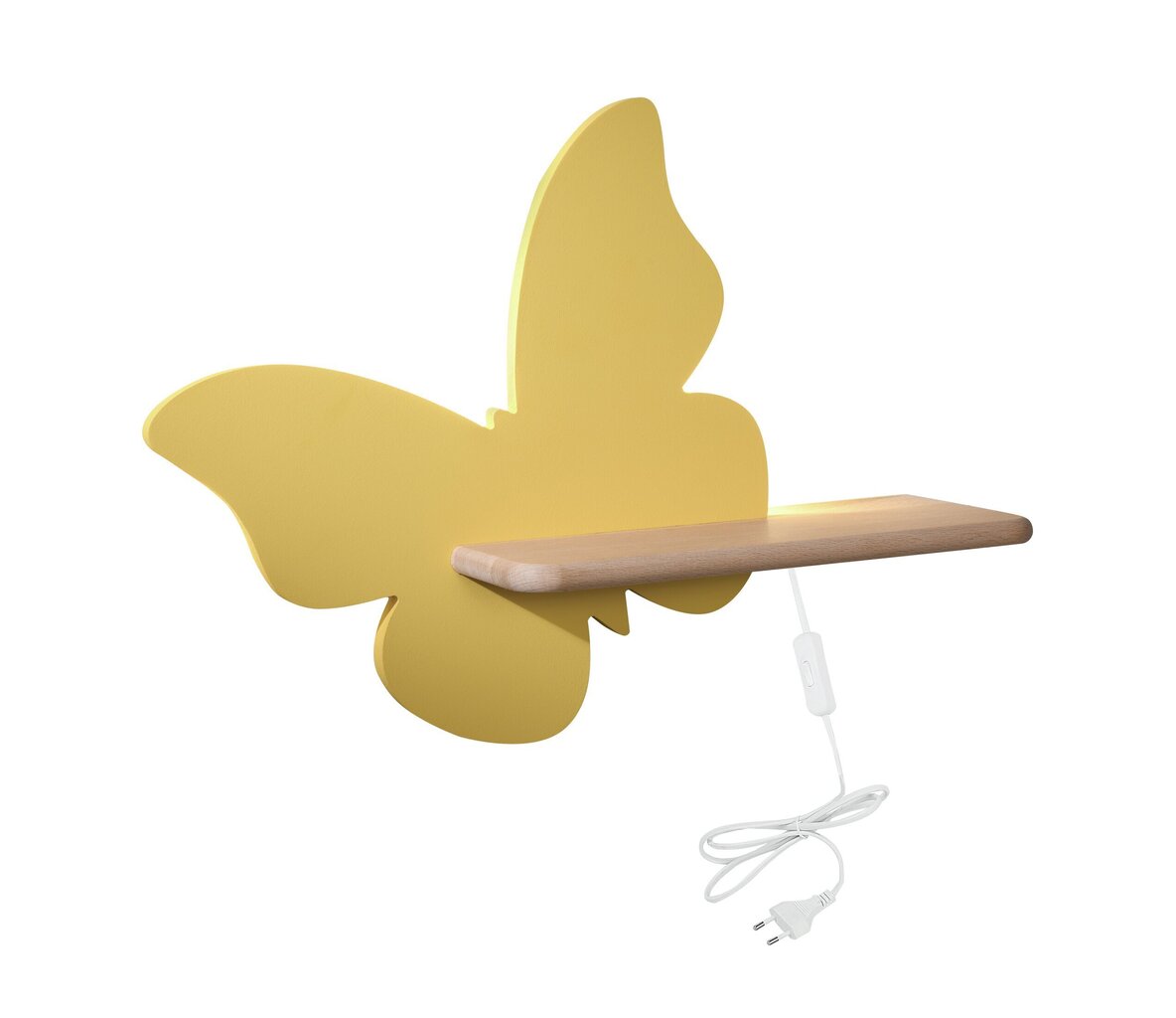 Candellux seinavalgusti koos riiuliga Butterfly Kids hind ja info | Seinavalgustid | kaup24.ee