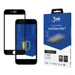 Apple iPhone 7/8 Black - 3mk HardGlass Max™ screen protector цена и информация | Защитные пленки для телефонов | kaup24.ee