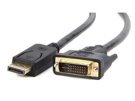 Kaabel DISPLAYPORT M ->DVI-D (24+1) 1M hind ja info | Kaablid ja juhtmed | kaup24.ee