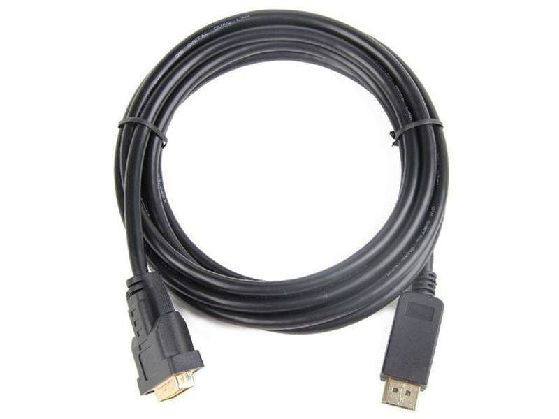 Kaabel DISPLAYPORT M ->DVI-D (24+1) 1M hind ja info | Kaablid ja juhtmed | kaup24.ee