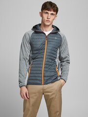 Мужская куртка JACK & JONES 12182242*03, тёмно-серая цена и информация | Мужские толстовки | kaup24.ee