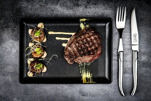 Steak noad Laguiole Luxury Line firmalt Style De Vie, 6 tk, roostevaba teras цена и информация | Ножи и аксессуары для них | kaup24.ee