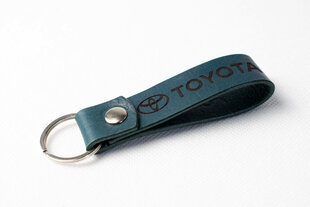 Toyota nahast võtmehoidja, sinine-roheline hind ja info | Originaalsed võtmehoidjad | kaup24.ee