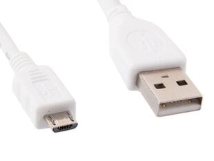 Gembird Micro USB 2.0 1M белый цена и информация | Кабели и провода | kaup24.ee