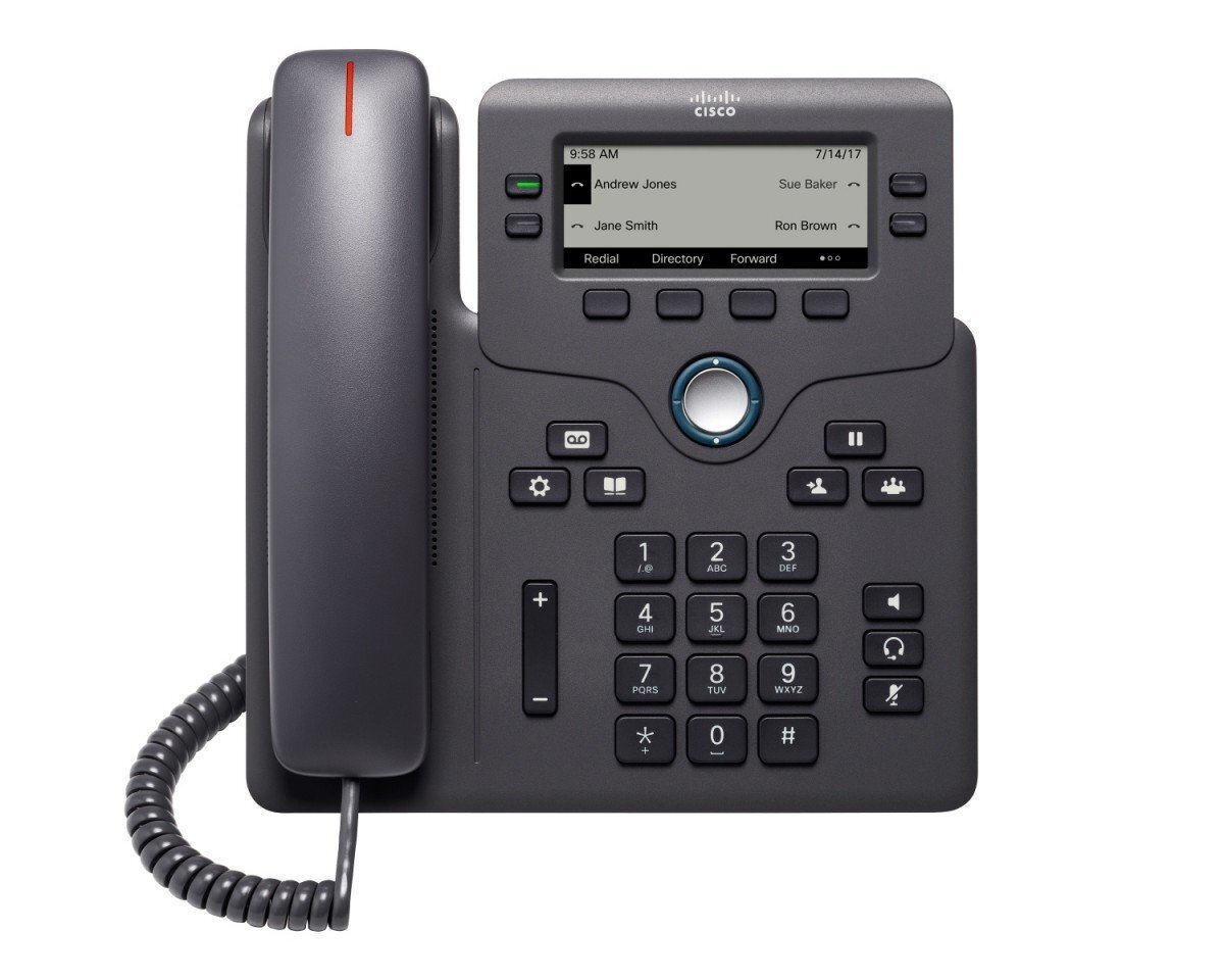 Cisco IP Phone 6851 Black цена и информация | Lauatelefonid | kaup24.ee